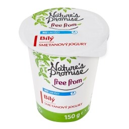 Nature's Promise Jogurt bílý bez laktózy