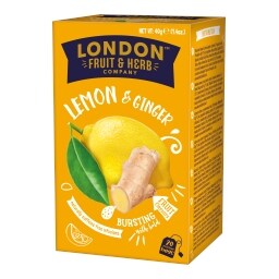 London Ovocný čaj s citrónem a zázvorem