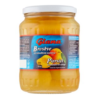 Giana Broskve ve sladkém nálevu