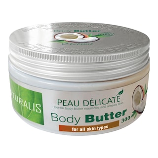 Naturalis Tělové máslo s kokosovým olejem