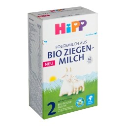 HiPP 2 Bio kozí mléko od uk. 6. měsíce