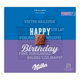 Milka Happy Birthday Bonboniéra mléčná náplň