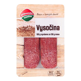 Uzeniny Příbram Vysočina krájená