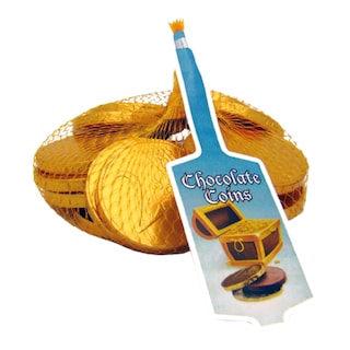 Mince zlaté v síťce