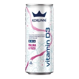 Korunní vitamin D3 malina a yuzu