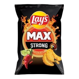 Lays max strong chilli&li me 190g