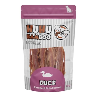 Huhu Bamboo Pamlsek pro psy kachní prsa