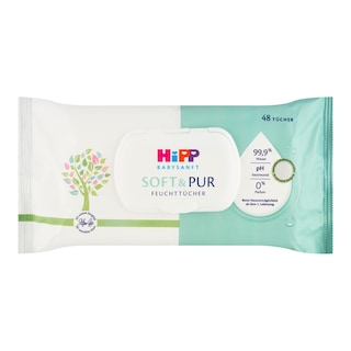 Hipp Babysanft Soft&Pure Čistící vlhčené ubrousky