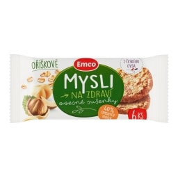 Emco Mysli na zdraví Ovesné sušenky oříškové