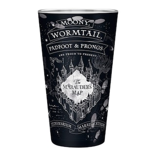 Harry Potter sklenice Pobertův plánek