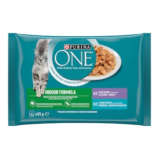 Purina One Kapsička s tuňákem a telecím