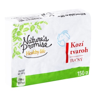Nature's Promise Kozí tvaroh tučný