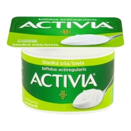 Activia jogurt bílý probiotický slazený