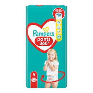 Pampers Pants plenkové kahotky, velikost 5