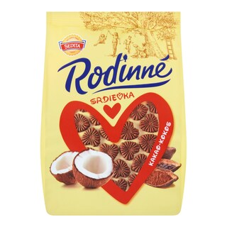 Sedita Rodinné srdíčka kokosovo-kakaové sušenky