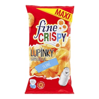 Fine crispy MAXI Lupínky bramborové solené
