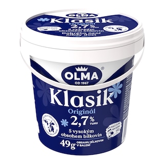 Olma Klasik originál jogurt bílý