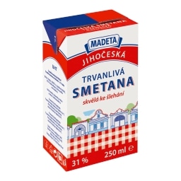 Madeta Trvanlivá smetana ke šlehání 31%