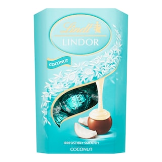 Lindt Lindor Čokoláda mléčná s kokosovou náplní