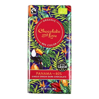 Chocolate & Love Bio Panama Hořká čokoláda 80%