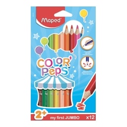 Maped Jumbo Color'Peps Trojboké pastelky