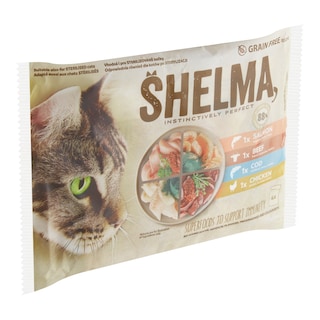 Shelma Bezobilné dušené filetky výběr masa a ryb