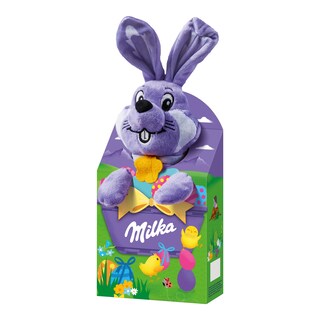 Milka Balíček s plyšovou hračkou