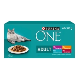 Purina One Adult Mini filetky mix masa