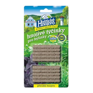 Hoštické Hnojivo Tyčinky hnojivé na bylinky