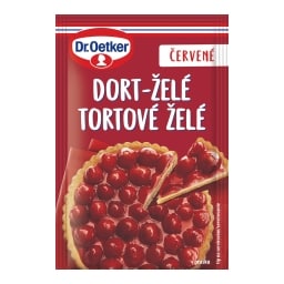 Dr. Oetker Dort-želé červené