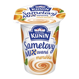 Mlékárna Kunín Sametový jogurt meruňka