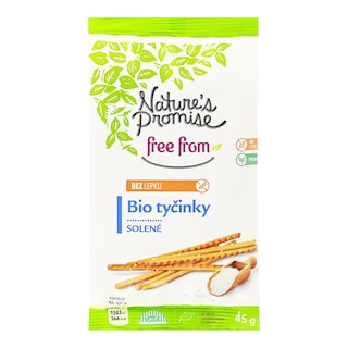 Nature's Promise Bio Tyčinky solené bez lepku
