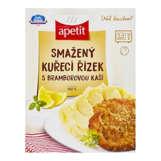 Hamé Smažený kuřecí řízek s kaší