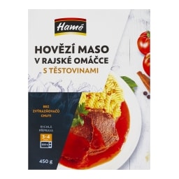 Hamé Hovězí maso v rajské omáčce