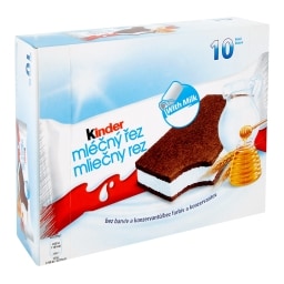 Kinder Mléčný řez