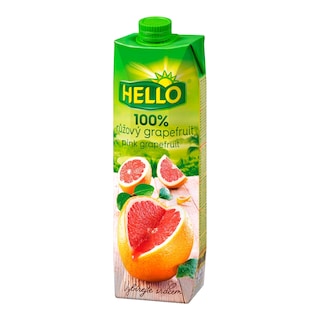 Hello 100% růžový grep