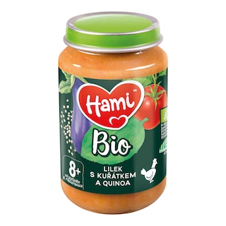 Hami Bio Lilek s kuřátkem a quinoa