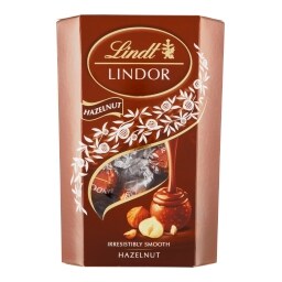 Lindt Lindor Čokoláda s lískovými ořechy a náplní