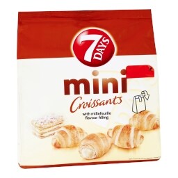 7 Days Mini Croissant millefeuille příchuť