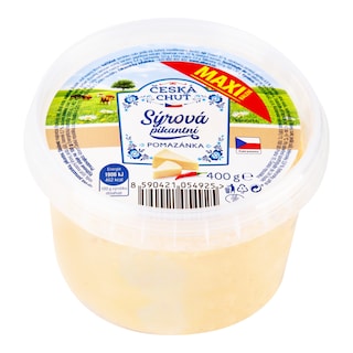 Česká chuť Pikantní sýrová pomazánka