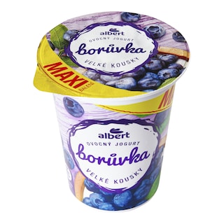 Albert Jogurt borůvka