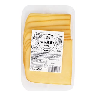 Albert Sýr farmářský uzený plátky