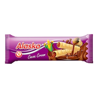Alaska Kukuřičné trubičky kakaové