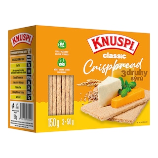 Knuspi Crispbread sýr
