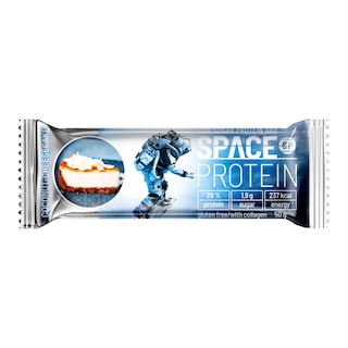 Space Protein tyčinka cheesecake s kokosem
