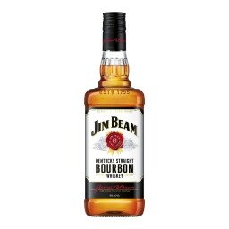Jim Beam White Bourbon Whiskey 40%