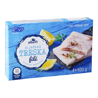 Albert Aljašská treska filé