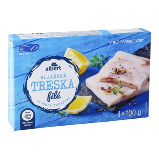 Albert Aljašská treska filé
