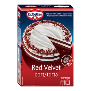 Dr. Oetker Red Velvet dort