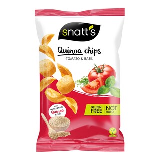 Snatts Chipsy quinoa rajče a bazalka